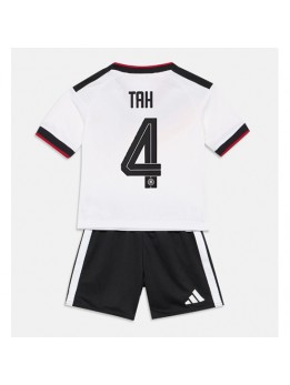 Deutschland Jonathan Tah #4 Heimtrikotsatz für Kinder WM 2026 Kurzarm (+ Kurze Hosen)